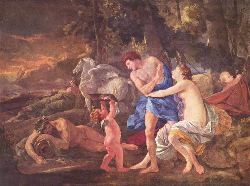 Nicolas Poussin Cephalus und Aurora Sweden oil painting art